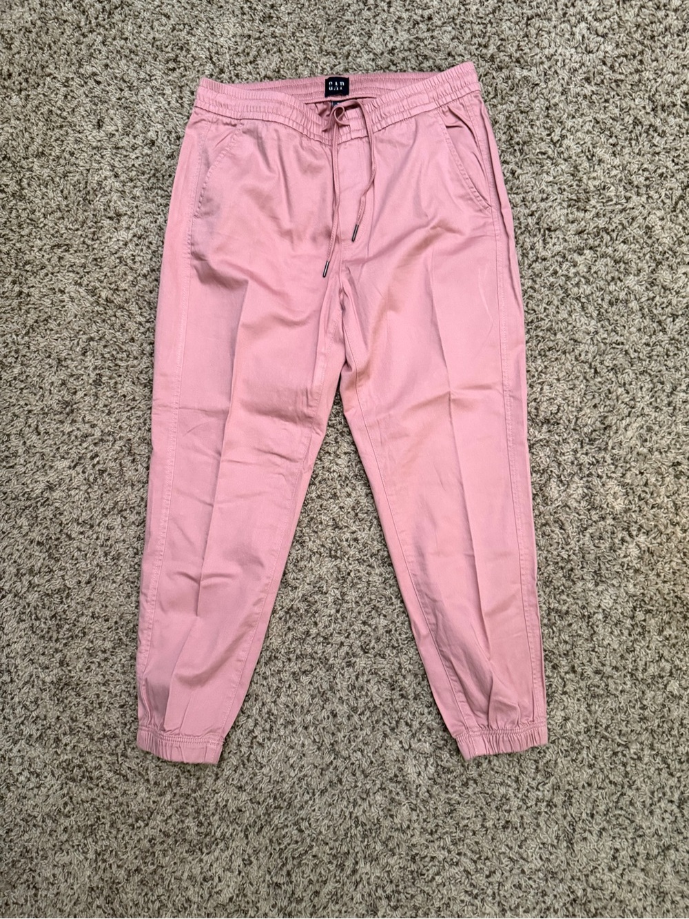 GAP Men’s Light Pink Jogger-style pants